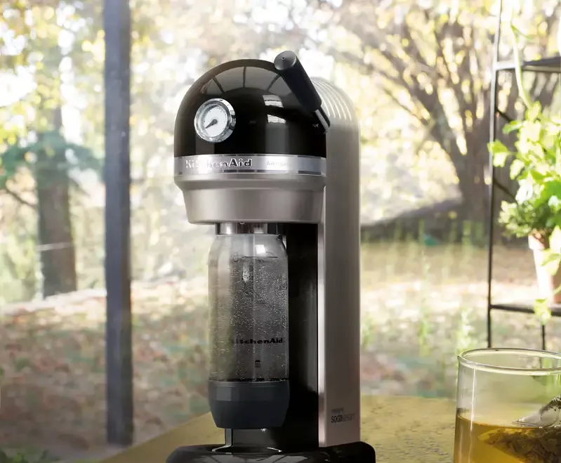 KitchenAid Artisan SodaStream Wassersprudler Schwarz